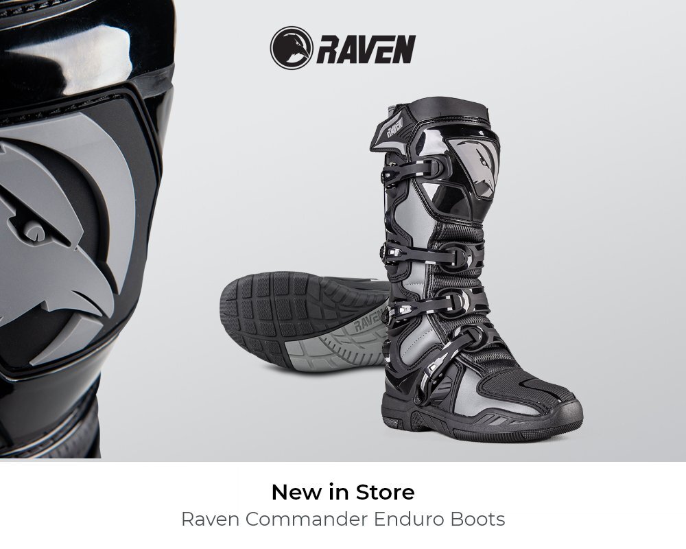  New in Store Raven Commander Enduro Boots 