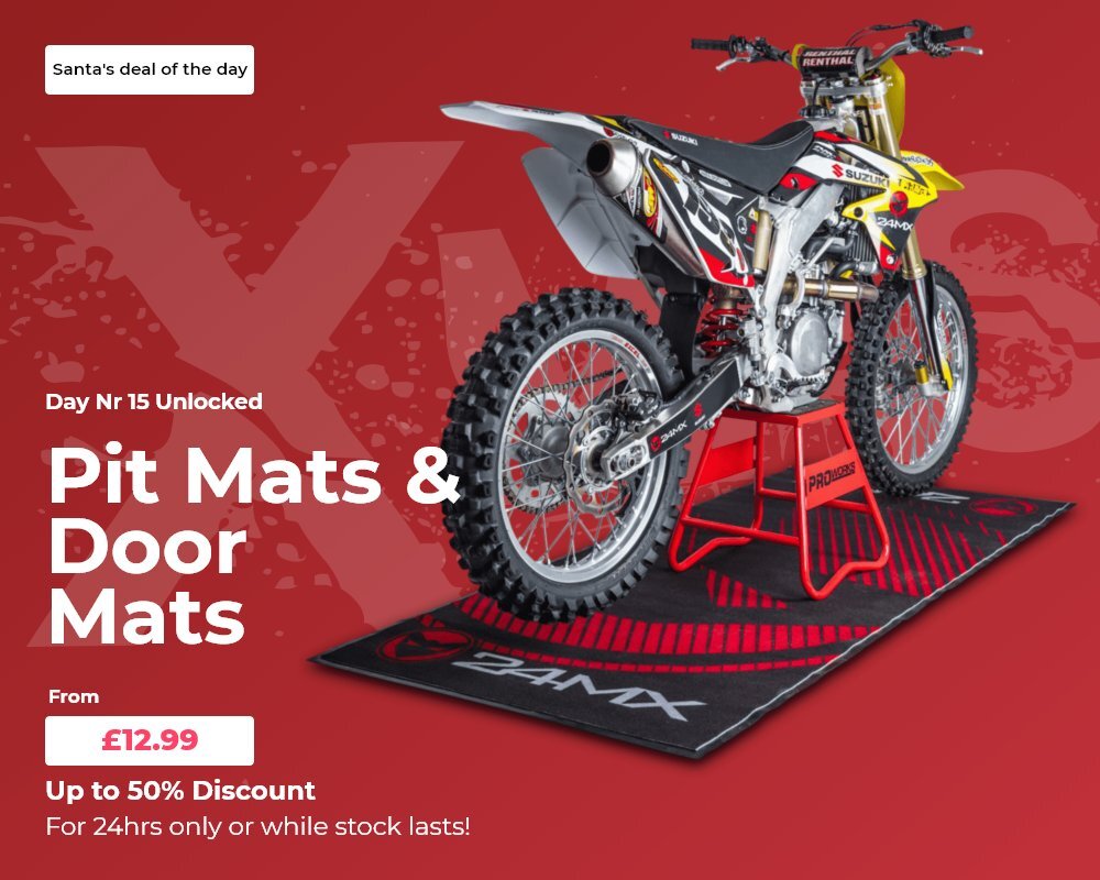 Get the best-selling 24MX.com pit mat for more than half price