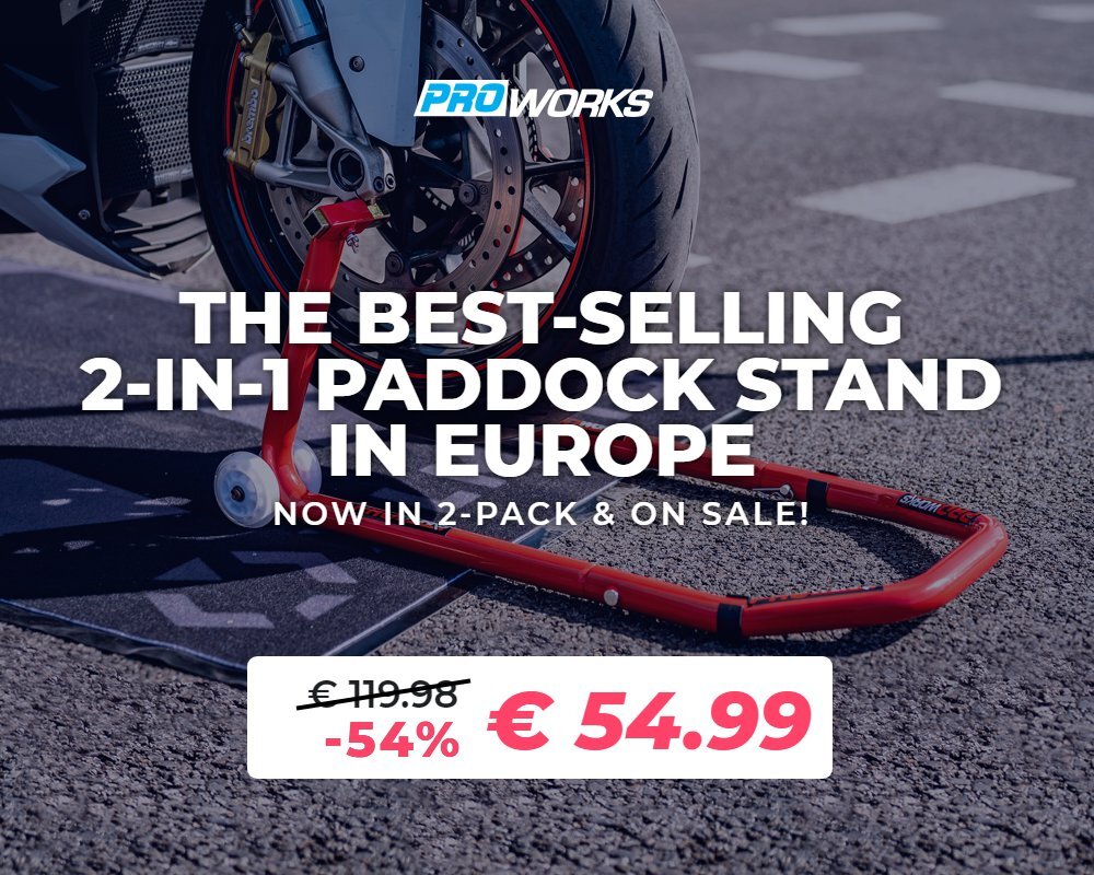 Get the bestselling 2in1 paddock stand in Europe! XLmoto