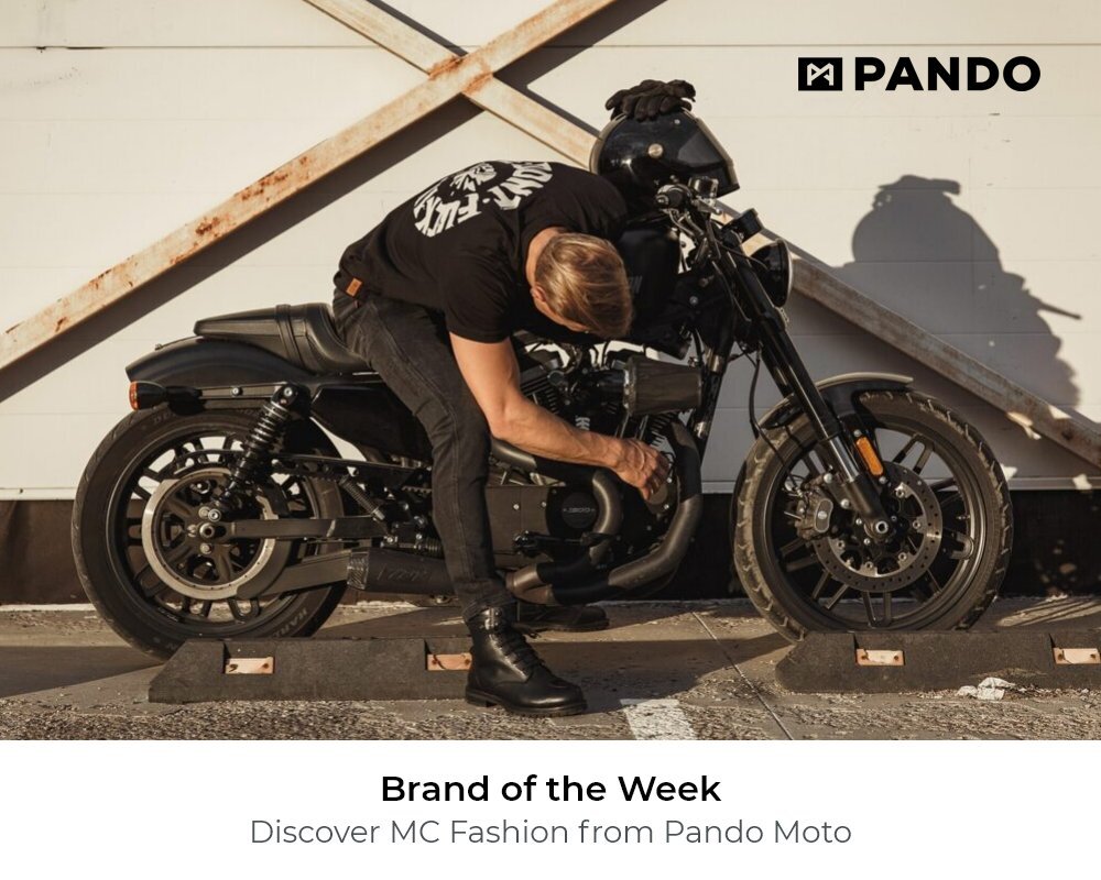 EPANDO Brand of the Week Discover MC Fashion from Pando Moto 